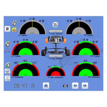 Přístroj pro měření geometrie kol UNIPROFIX-CS COMFORT (7)