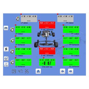 Přístroj pro měření geometrie kol UNIPROFIX-CS COMFORT (8)