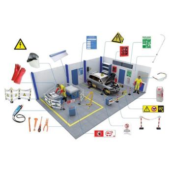 Sada bezpečnostních pomůcek pro servis elektrických vozidel SBP-02 (1)