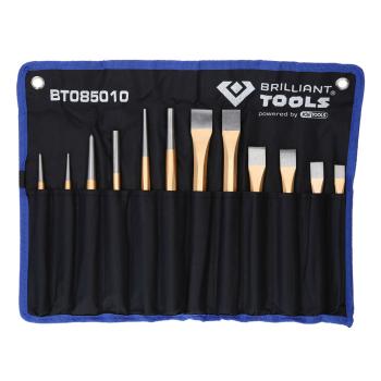 Sada sekáčů, průbojníků a důlčíků BRILLIANT BT085010 (2)