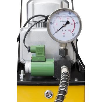 Nožní elektrická hydraulická pumpa s tlakoměrem HHB-630E (2)