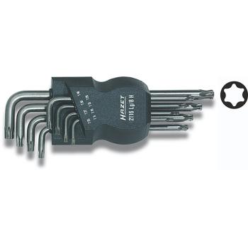 Sada zahnutých klíčů TORX HAZET 2116LG/8H (1)