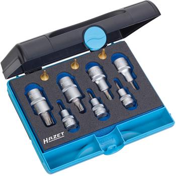 Sada zástrčných hlavic TORX HAZET 1557/10 (1)