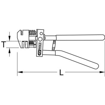 Osazovací a děrovací kleště KSTOOLS 118.0055 (3)