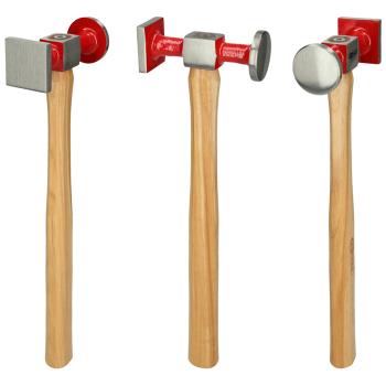Karosářské kladivo čtvercové / kulaté KSTOOLS 140.2134 (1)