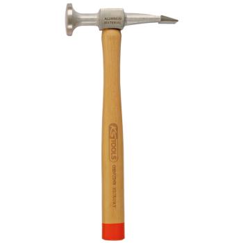 Karosářské kladivo s plochou zahnutou špičkou / kulaté KSTOOLS 700.1490 (1)