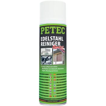 PETEC Edelstahl Reiniger Spray – Čistič a ochrana na nerezocel (1)