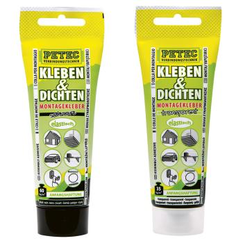 PETEC Kleben & Dichten ecoline Montagekleber - Lepicí a těsnicí hmota (1)