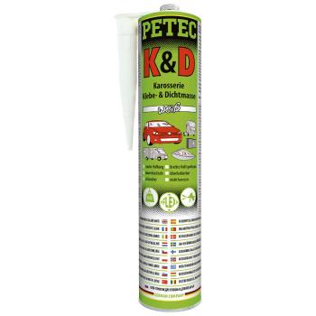 PETEC K & D Karosserie Klebe- und Dichtmasse - Karosářská těsnicí a lepicí hmota (1)