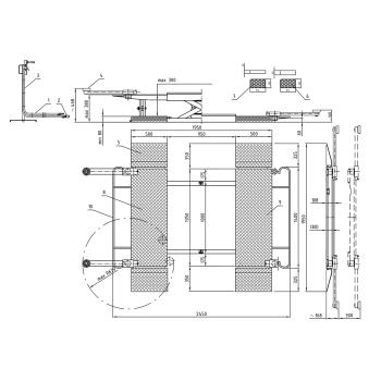 Nízkozdvižný pneumatický zvedák UT PPS-5 (3)