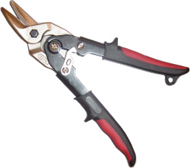 Nůžky na plech vystřihovací / figurální levé BS 151 LIB