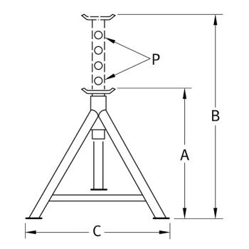 Stavitelné podkládací stojánky Compac CAX (8)