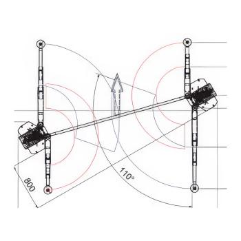 Dvousloupový zvedák Consul Z235 Comfort EV (2)