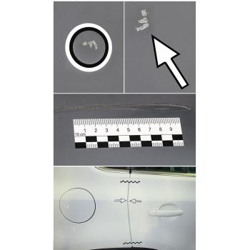 Sada samolepek pro označování poškození karosérií (3)