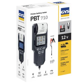 Zkoušečka baterií, startérů a alternátorů GYS PBT 710 (3)