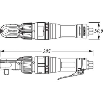 Pneumatický ráčnový utahovák HAZET 9022-360 (2)