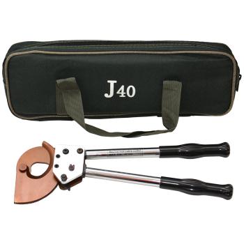 Ráčnové nůžky na stříhání kabelů HCC-40J (1)