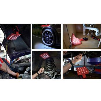 Ohebná LED lampa s magnety a háčkem HU21028 (2)