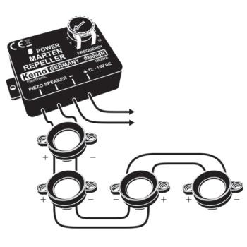 Ultrazvukový odpuzovač hlodavců KEMO M094N (2)