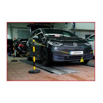 Sada ohraničovacích sloupků s řetězy KSTOOLS 117.1550 (2)