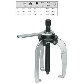 3-ramenné výkyvné stahováky KUKKO 12 Alligator (1)