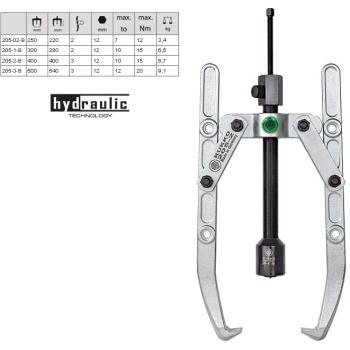 2-ramenné výkyvné hydraulické stahováky KUKKO 205-B (1)