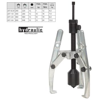 2 a 3-ramenné výkyvné hydraulické stahováky KUKKO 207-B (1)