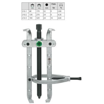 2-ramenné stahováky s boční svěrkou KUKKO 210 (1)