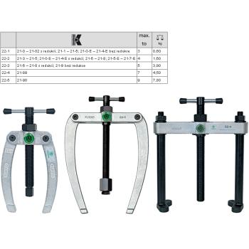 Vzpěrné přípravky pro vnitřní vytahováky KUKKO 22 (1)