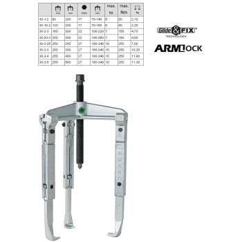3-ramenné stahováky KUKKO 30 - prodloužené háky (1)