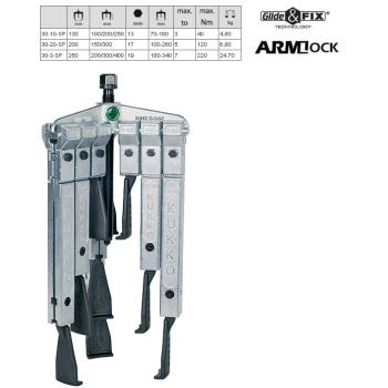3 tříramenné stahováky s jedním nosníkem KUKKO 30-SP (1)