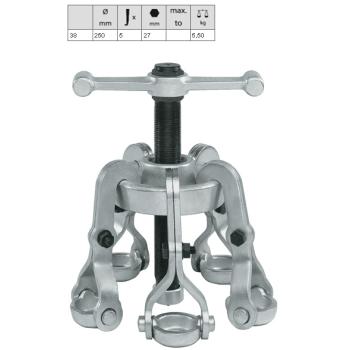 Pětiramenný stahovák nábojů kol KUKKO 38 (1)