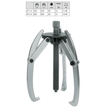 3-ramenné výkyvné stahováky KUKKO 47-A (1)