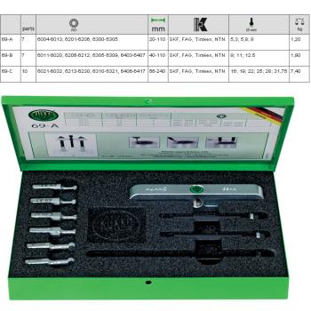 Sady stahováků kuličkových ložisek KUKKO 69 (1)