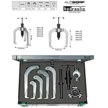 Sada výkyvných hydraulických stahováků KUKKO 845-851 (1)