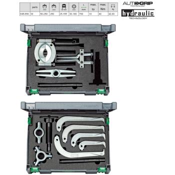 Sada výkyvných hydraulických stahováků KUKKO 845-858 (1)