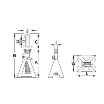 Stavitelný podkládací stojánek OMEGALIFT 31501 (3)