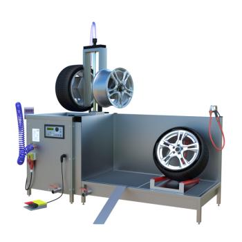 Myčka kol osobních a lehkých užitkových automobilů Tiresonic RW 302 TWIN (1)