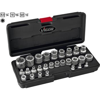Sada nástrčných hlavic TORX VIGOR V2687 (1)
