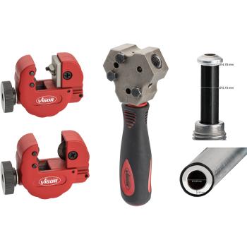 Sada nástrojů pro vylisování lemu na brzdových trubičkách VIGOR V5513 (2)