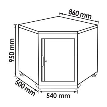 Rohová spodní skříň VIGOR V6000-011 (2)