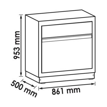 Spodní skříň na odpad (861 mm) VIGOR V6000-033XL (2)