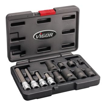 Sada nástrčných hlavic na šrouby brzdových třmenů VIGOR V7158 (1)